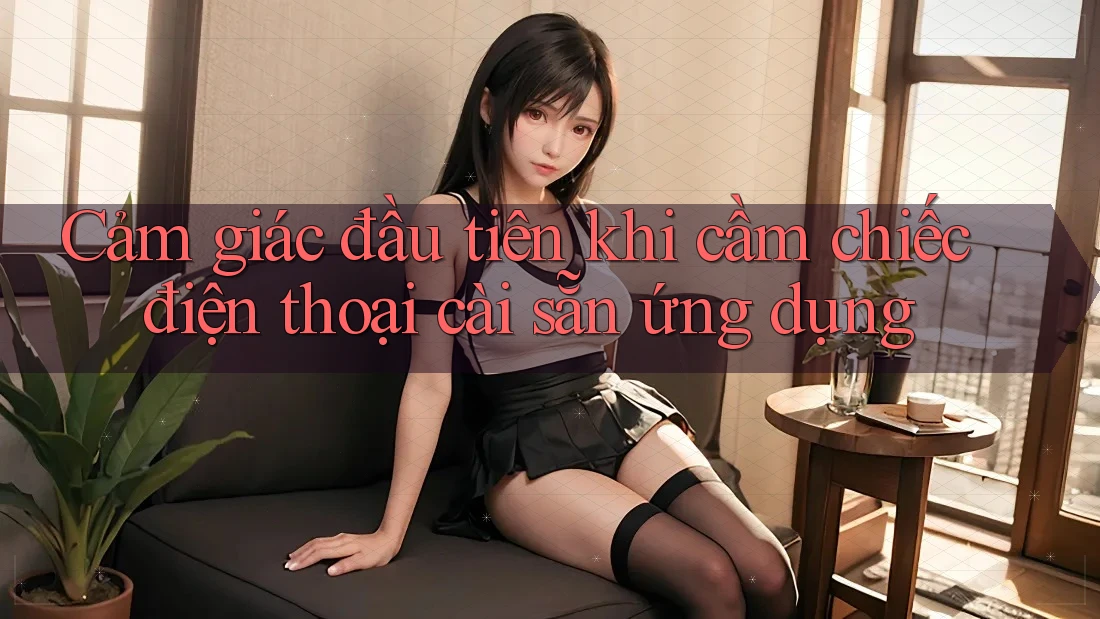 Cảm giác đầu tiên khi cầm chiếc điện thoại cài sẵn ứng dụng Cảm giác đầu tiên khi cầm chiếc điện thoại cài sẵn ứng dụng