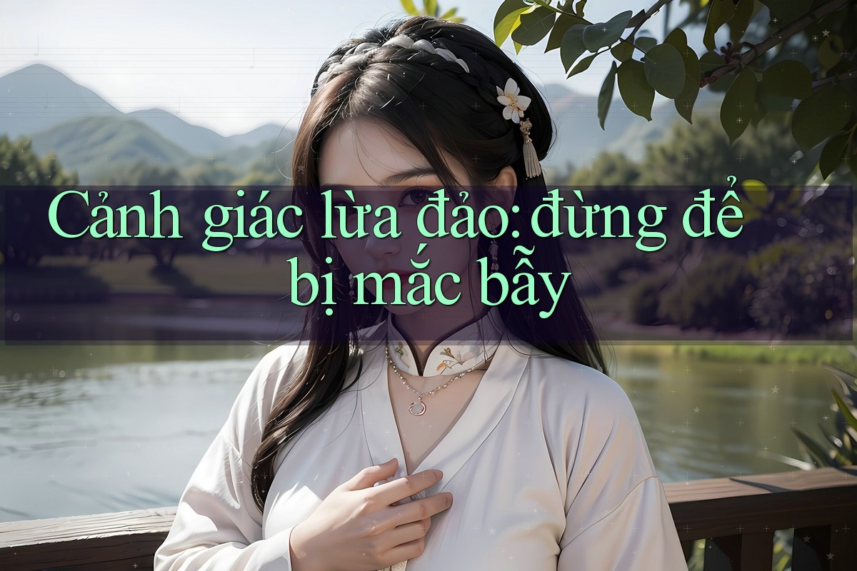 Cảnh giác lừa đảo: đừng để bị mắc bẫy Cảnh giác lừa đảo: đừng để bị mắc bẫy