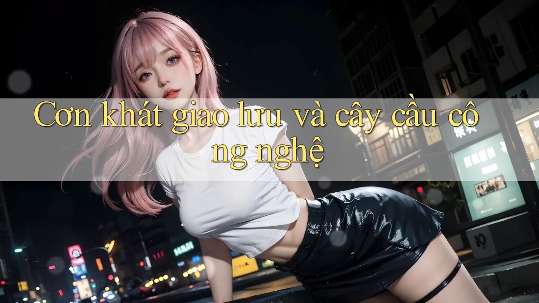 Cơn khát giao lưu và cây cầu công nghệ