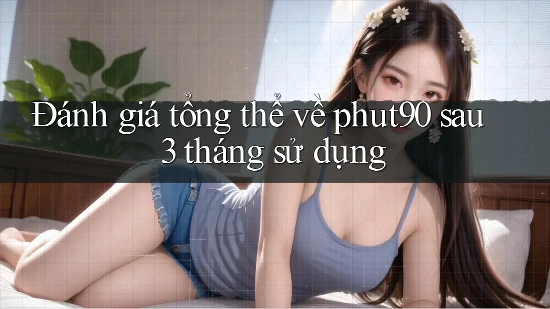 Đánh giá tổng thể về phut90 sau 3 tháng sử dụng Đánh giá tổng thể về phut90 sau 3 tháng sử dụng