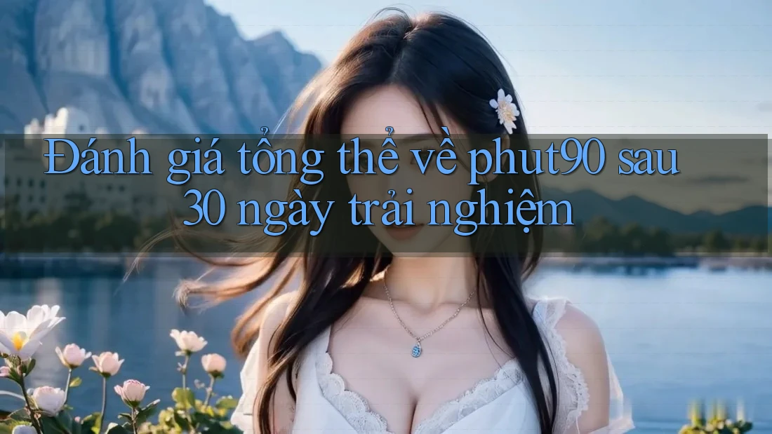 Đánh giá tổng thể về phut90 sau 30 ngày trải nghiệm Đánh giá tổng thể về phut90 sau 30 ngày trải nghiệm