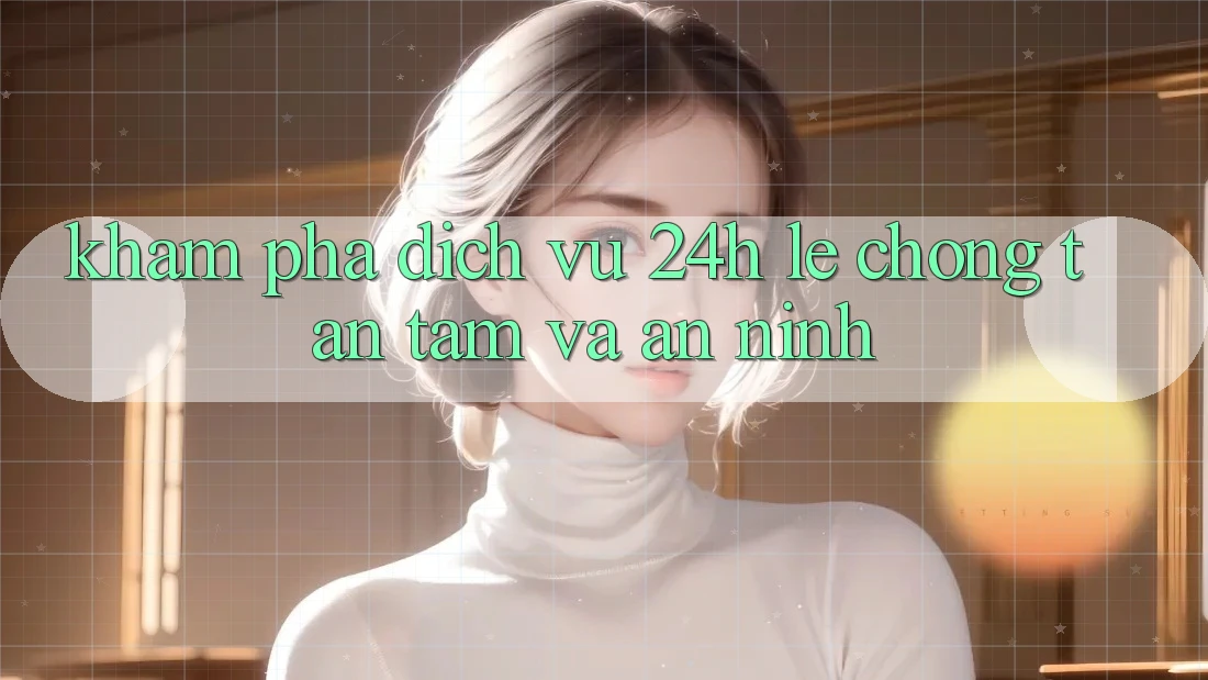Khám phá Dịch Vụ 24h: Lẹ Chóng, Tận Tâm Và An ninh Khám phá Dịch Vụ 24h: Lẹ Chóng, Tận Tâm Và An ninh