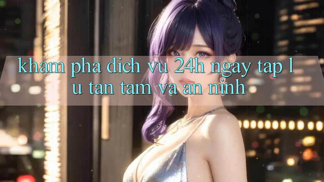 Khám phá Dịch Vụ 24h: Ngay tắp lự, Tận Tâm Và An ninh