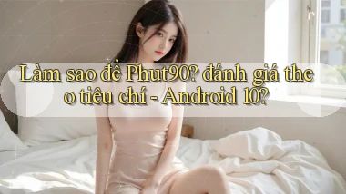 Làm sao để Phut90 đánh giá theo tiêu chí   Android 10