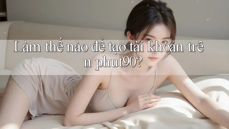 Làm thế nào để tạo tài khoản trên phut90? Làm thế nào để tạo tài khoản trên phut90?