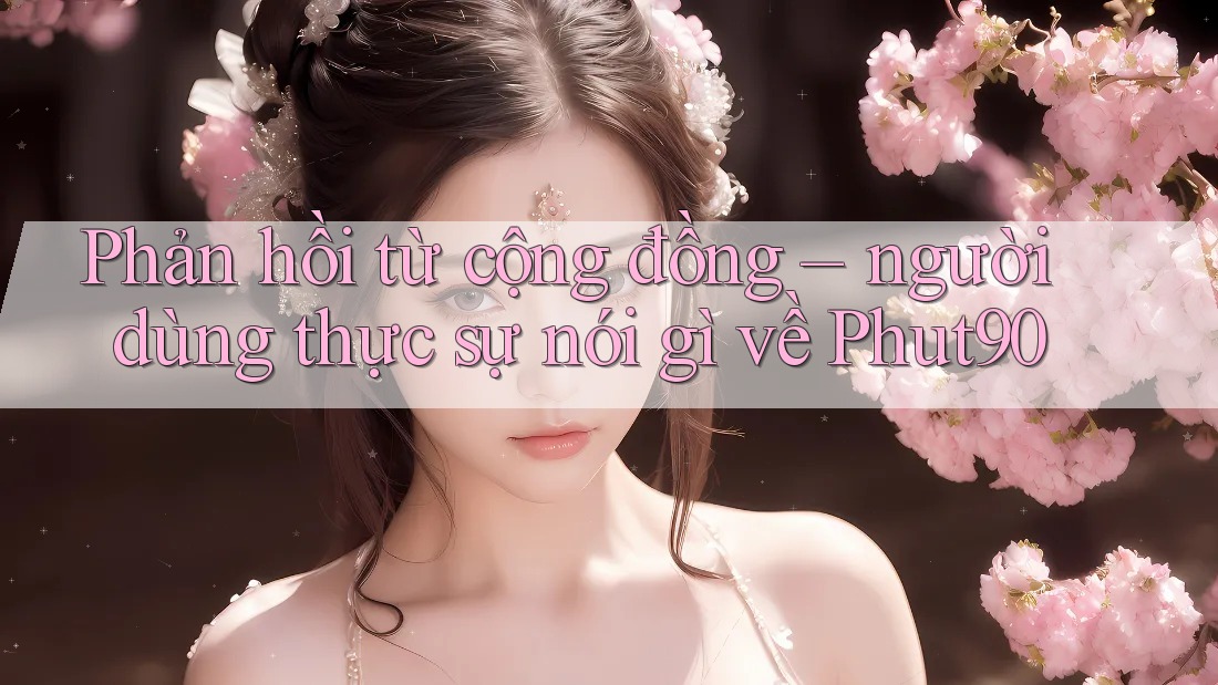 Phản hồi từ cộng đồng – người dùng thực sự nói gì về Phut90 Phản hồi từ cộng đồng – người dùng thực sự nói gì về Phut90