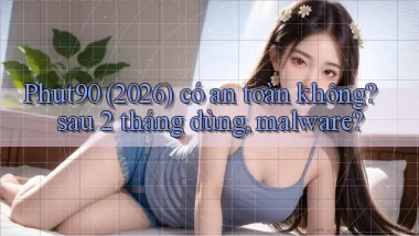 Phut90 (2026) có an toàn không sau 2 tháng dùng, malware