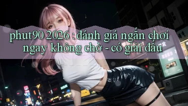 phut90 2026 đánh giá ngắn chơi ngay không chờ   có giải đấu