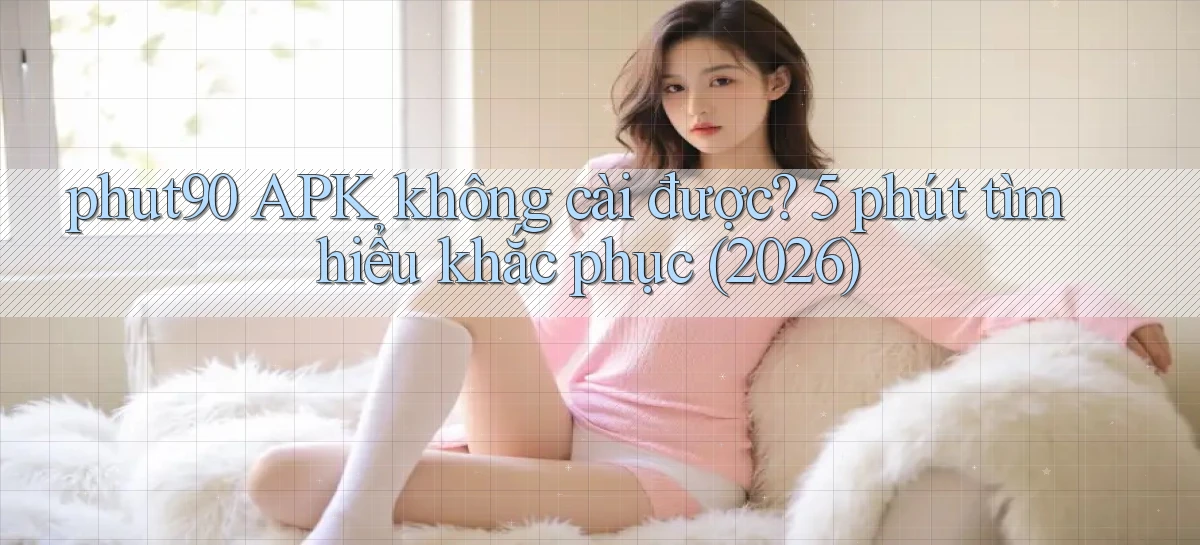 phut90 APK không cài được 5 phút tìm hiểu khắc phục (2026)
