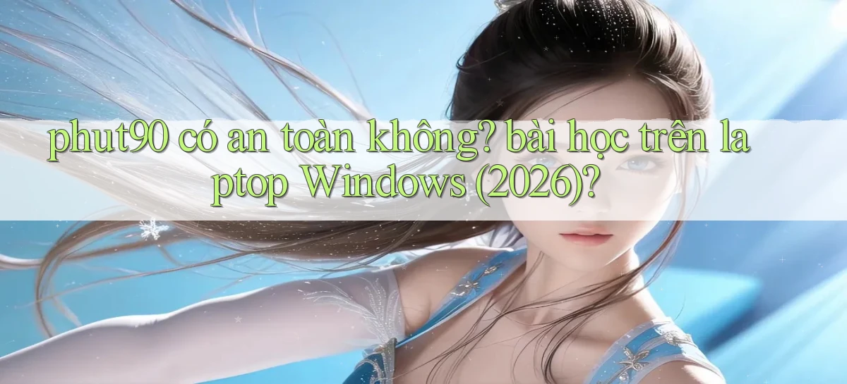 phut90 có an toàn không bài học trên laptop Windows (2026)