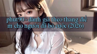 phut90   đánh giá theo thang điểm cho người đã bỏ cuộc (2026)