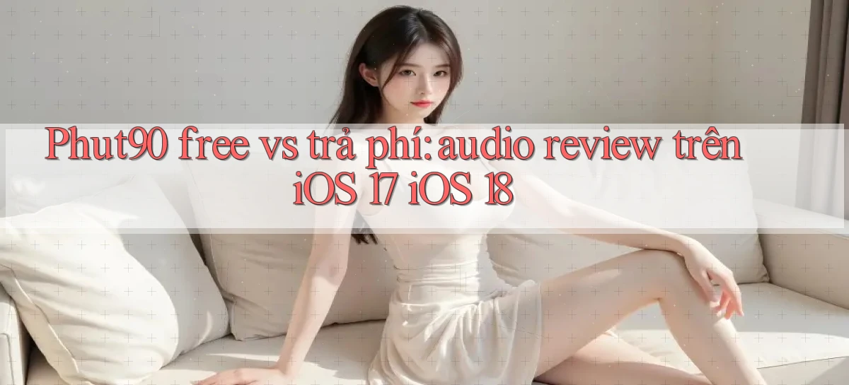 Phut90 free vs trả phí audio review trên iOS 17 iOS 18
