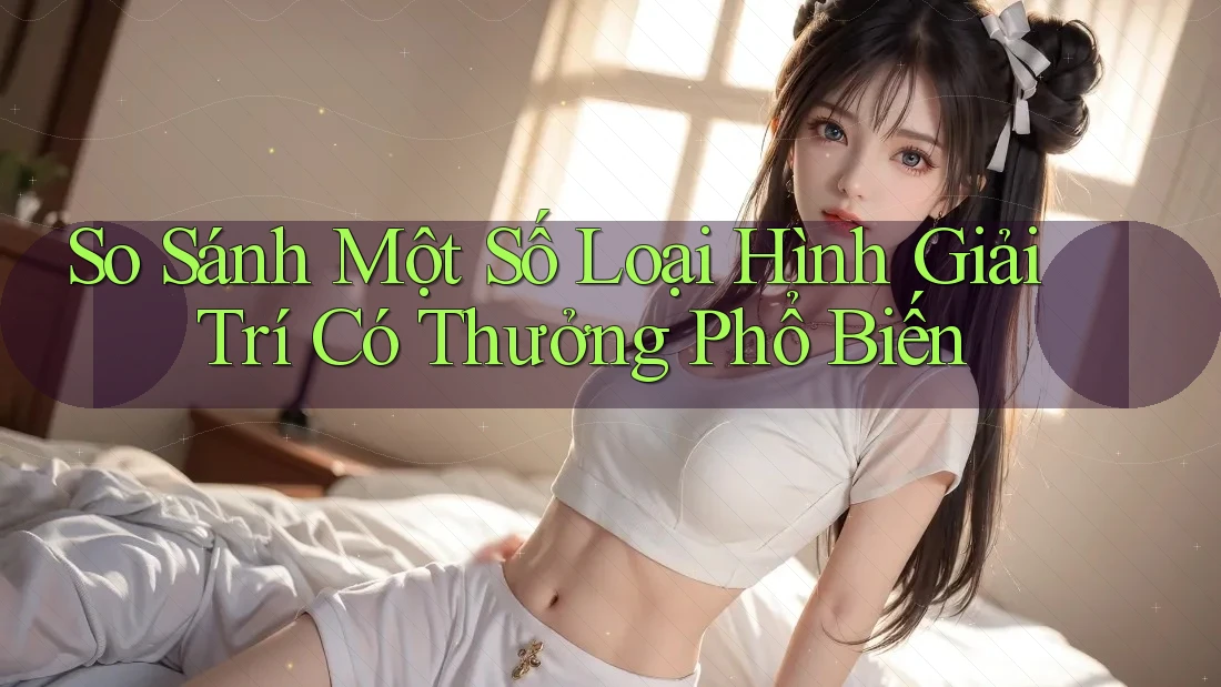 So Sánh Một Số Loại Hình Giải Trí Có Thưởng Phổ Biến So Sánh Một Số Loại Hình Giải Trí Có Thưởng Phổ Biến