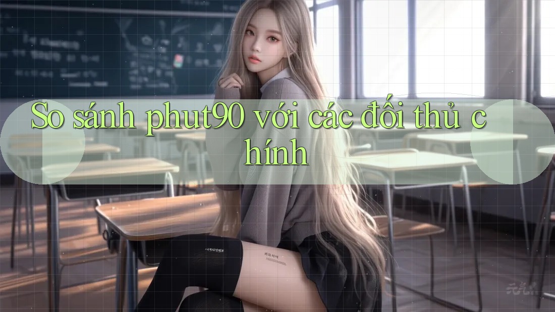 So sánh phut90 với các đối thủ chính