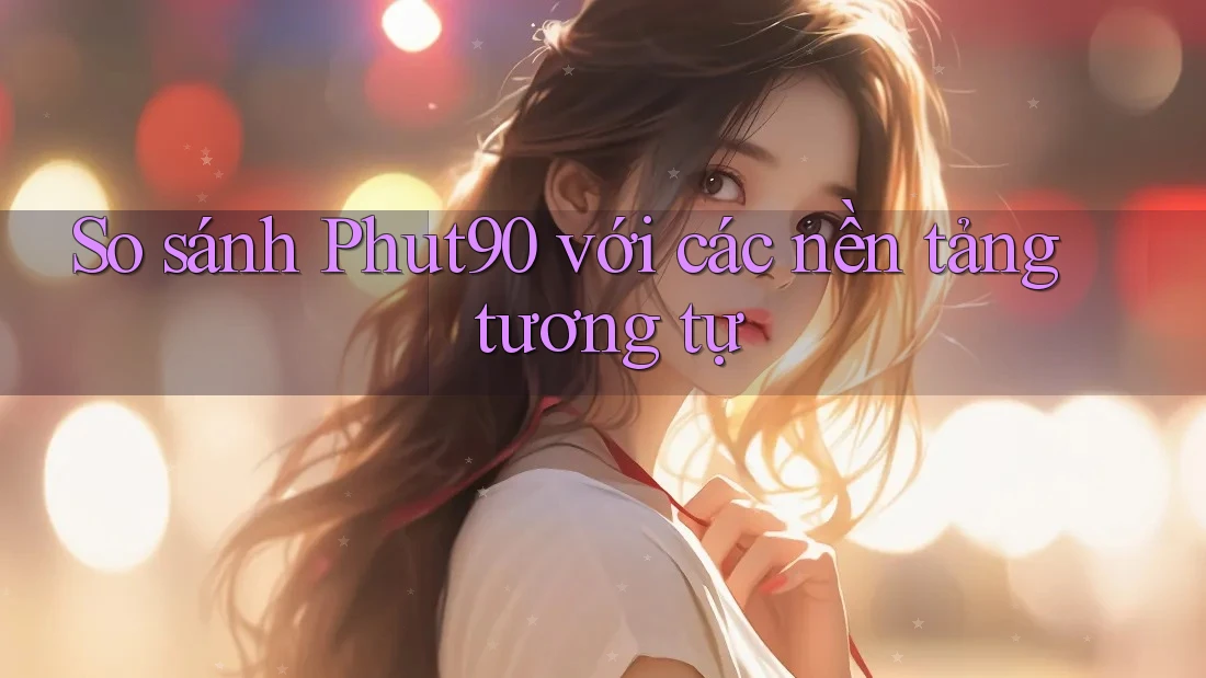So sánh phut90 với các nền tảng tương tự So sánh phut90 với các nền tảng tương tự