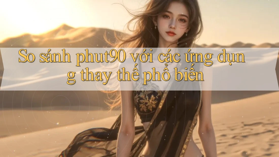 So sánh phut90 với các ứng dụng thay thế phổ biến So sánh phut90 với các ứng dụng thay thế phổ biến