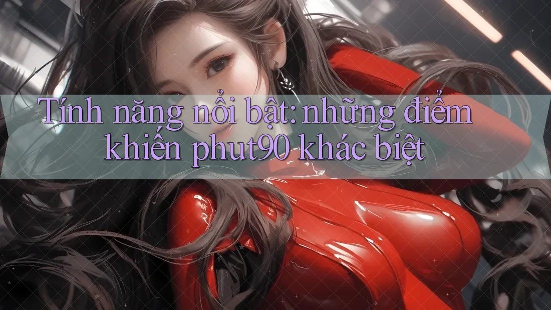 Tính năng nổi bật: những điểm khiến phut90 khác biệt Tính năng nổi bật: những điểm khiến phut90 khác biệt