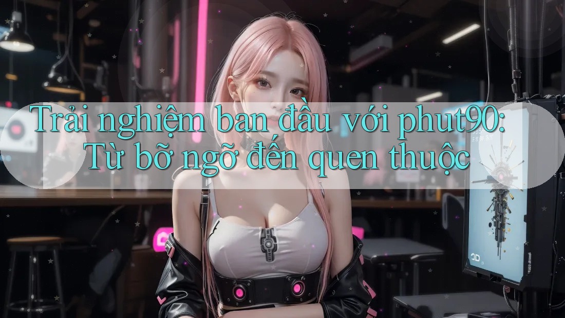 Trải nghiệm ban đầu với phut90: Từ bỡ ngỡ đến quen thuộc Trải nghiệm ban đầu với phut90: Từ bỡ ngỡ đến quen thuộc