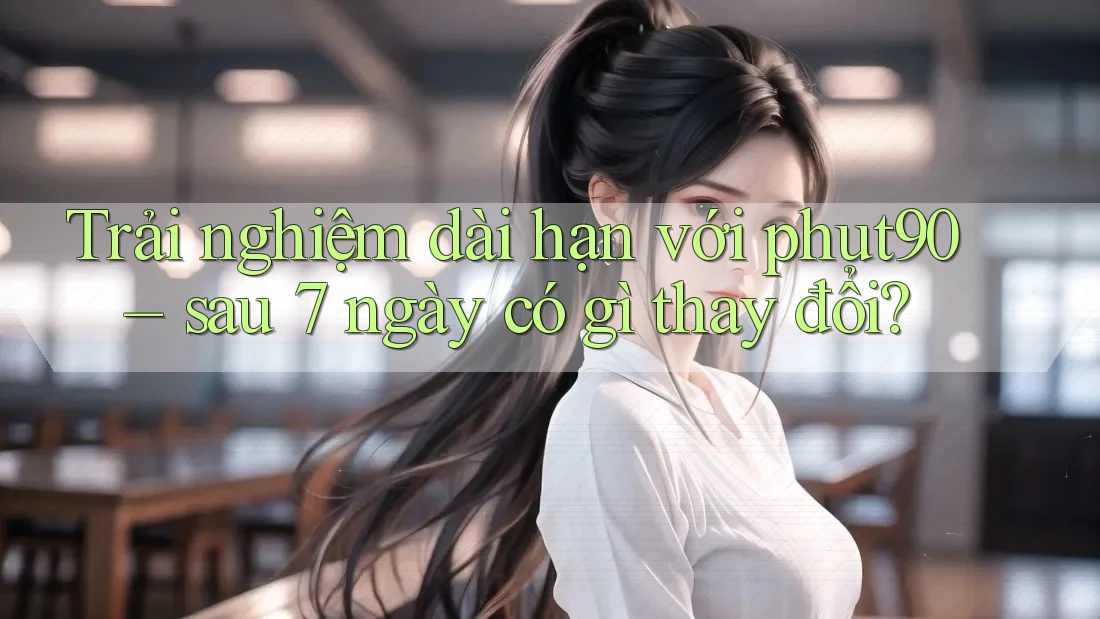 Trải nghiệm dài hạn với phut90 – sau 7 ngày có gì thay đổi? Trải nghiệm dài hạn với phut90 – sau 7 ngày có gì thay đổi?