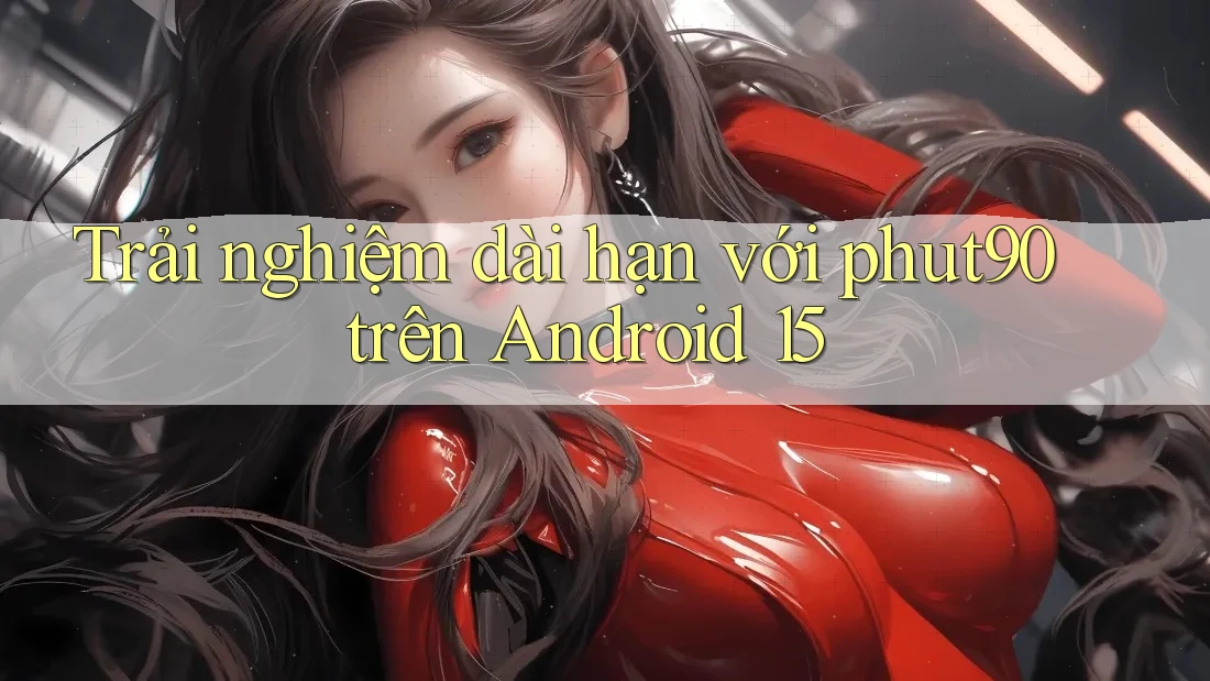 Trải nghiệm dài hạn với phut90 trên Android 15 Trải nghiệm dài hạn với phut90 trên Android 15