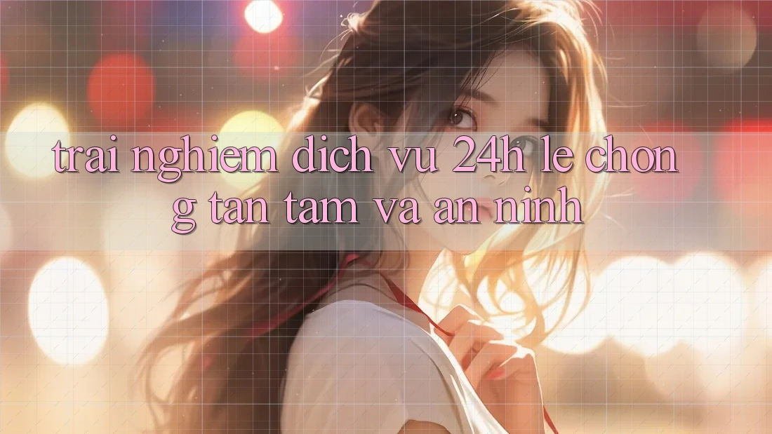 Trải Nghiệm Dịch Vụ 24h: Lẹ Chóng, Tận Tâm Và An ninh