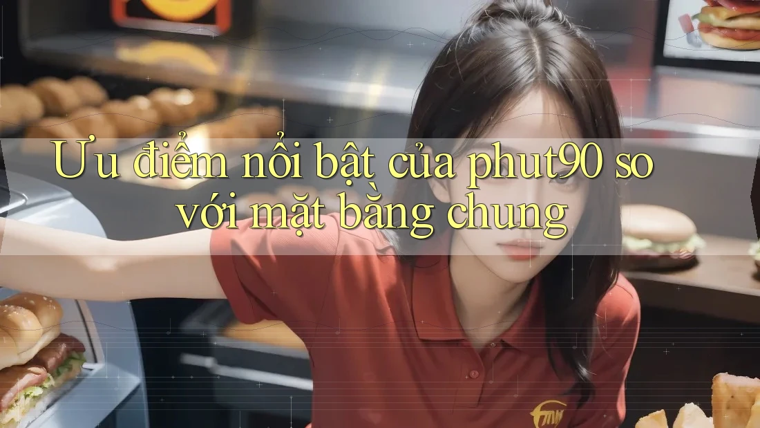 Ưu điểm nổi bật của phut90 so với mặt bằng chung Ưu điểm nổi bật của phut90 so với mặt bằng chung