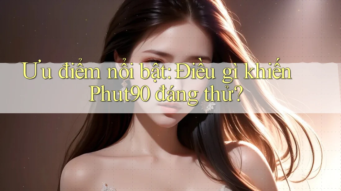 Ưu điểm nổi bật: Điều gì khiến Phut90 đáng thử? Ưu điểm nổi bật: Điều gì khiến Phut90 đáng thử?